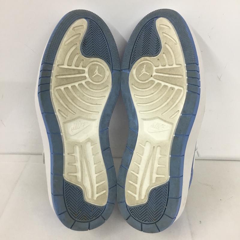 ナイキ NIKE スニーカー スニーカー DQ3698-141 WMNS AIR JORDAN 1 ELEVATE LOW 28.5cm 28.5cm ワンポイント 白 / ホワイト / X 水色 / ライトブルー /  メンズ USED 古着 中古 10129544