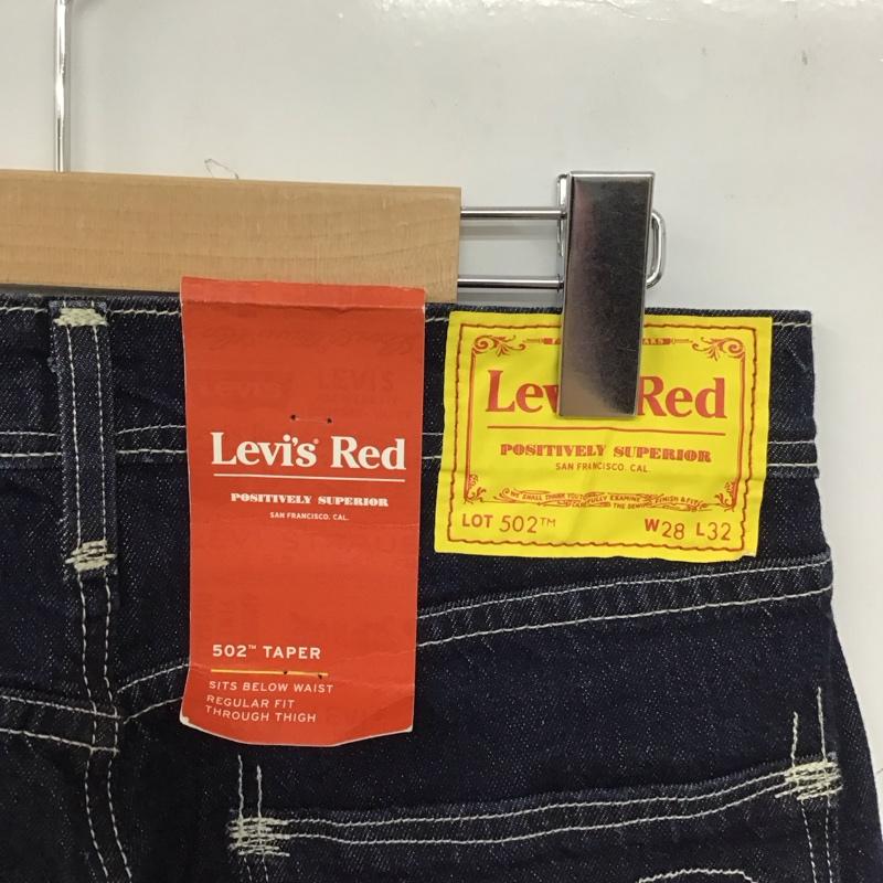 リーバイスレッド Levi s RED パンツ デニム、ジーンズ デニムパンツ スリムパンツ カジュアルパンツ ストレッチパンツ 28インチ 無地 インディゴ / インディゴ /  メンズ USED 古着 中古 10150058