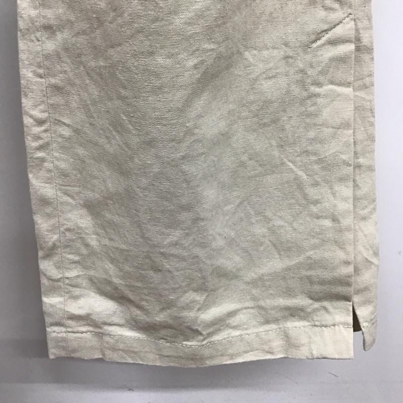 ローリーズファーム LOWRYS FARM パンツ スラックス L 無地 アイボリー / アイボリー /  レディース USED 古着 中古 10108125