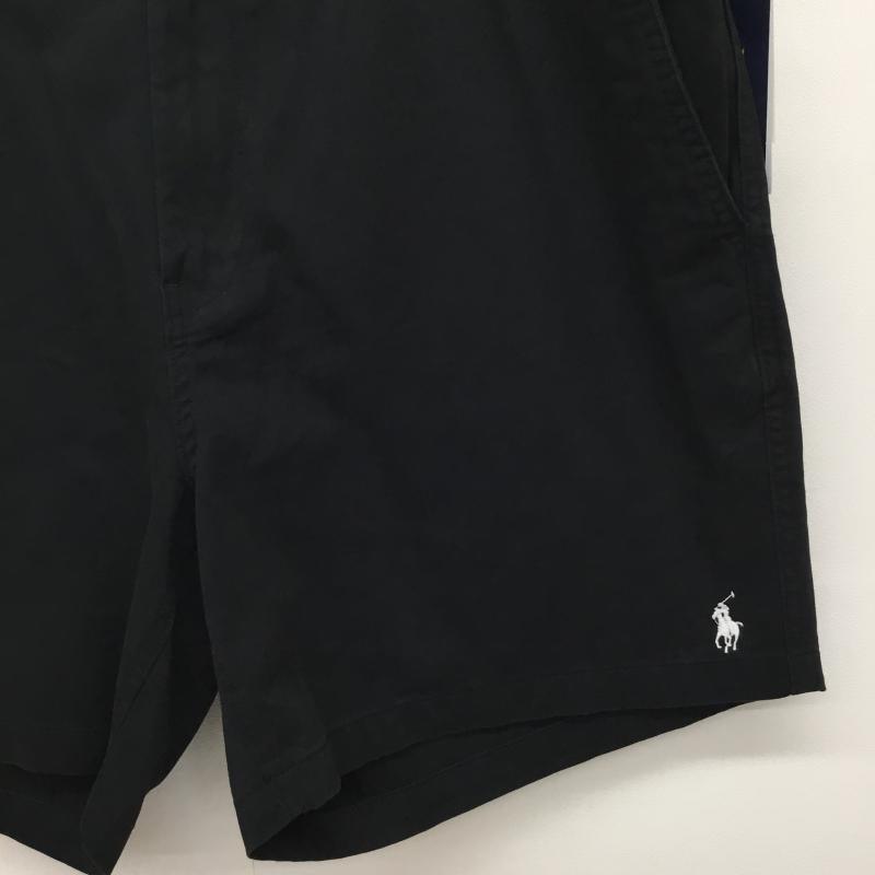 ポロラルフローレン POLO RALPH LAUREN パンツ ショートパンツ XL ロゴ、文字 黒 / ブラック /  メンズ USED 古着 中古 10133769