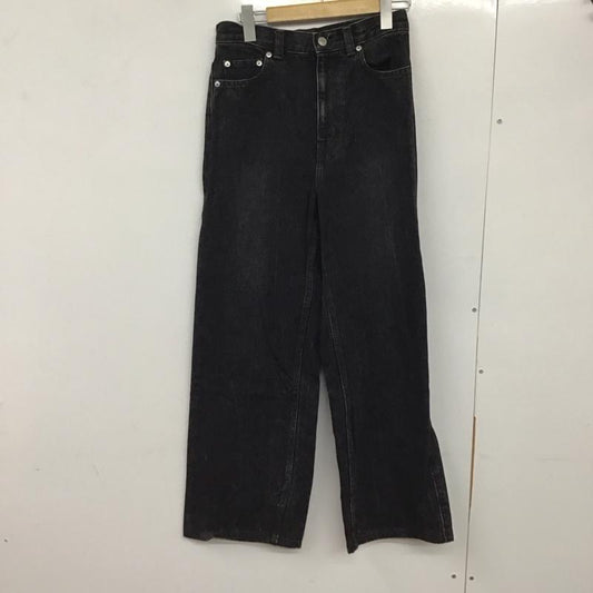 マカフィー MACPHEE パンツ デニム、ジーンズ 34 無地 黒 / ブラック /  レディース USED 古着 中古 10131991