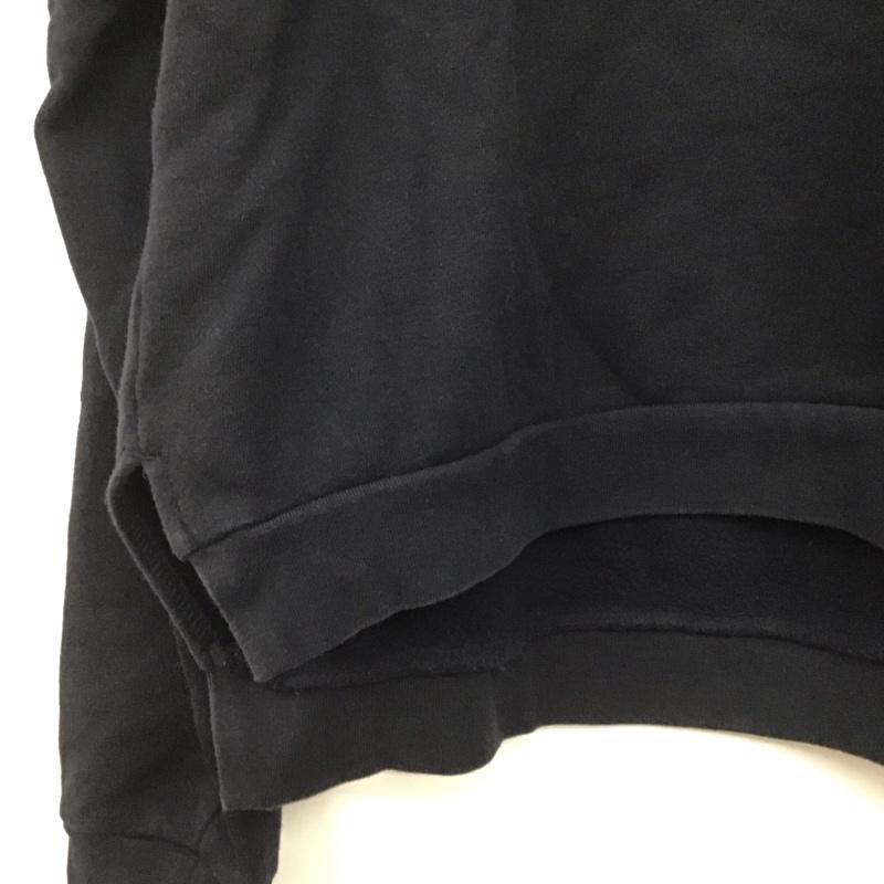 ミルクフェド MILKFED. トレーナー 長袖 長袖トレーナー スウェット クルーネック プルオーバー ONE SIZE ロゴ、文字 紺 / ネイビー /  レディース USED 古着 中古 10142649