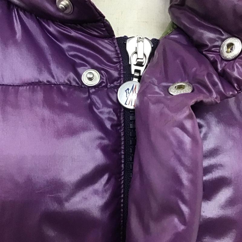 モンクレール MONCLER ジャケット、上着 ジャケット、ブレザー ジップアップジャケット ジャンパー ダウンジャケット カジュアルジャケット 2 ロゴ、文字 紫 / パープル /  メンズ USED 古着 中古 10122130