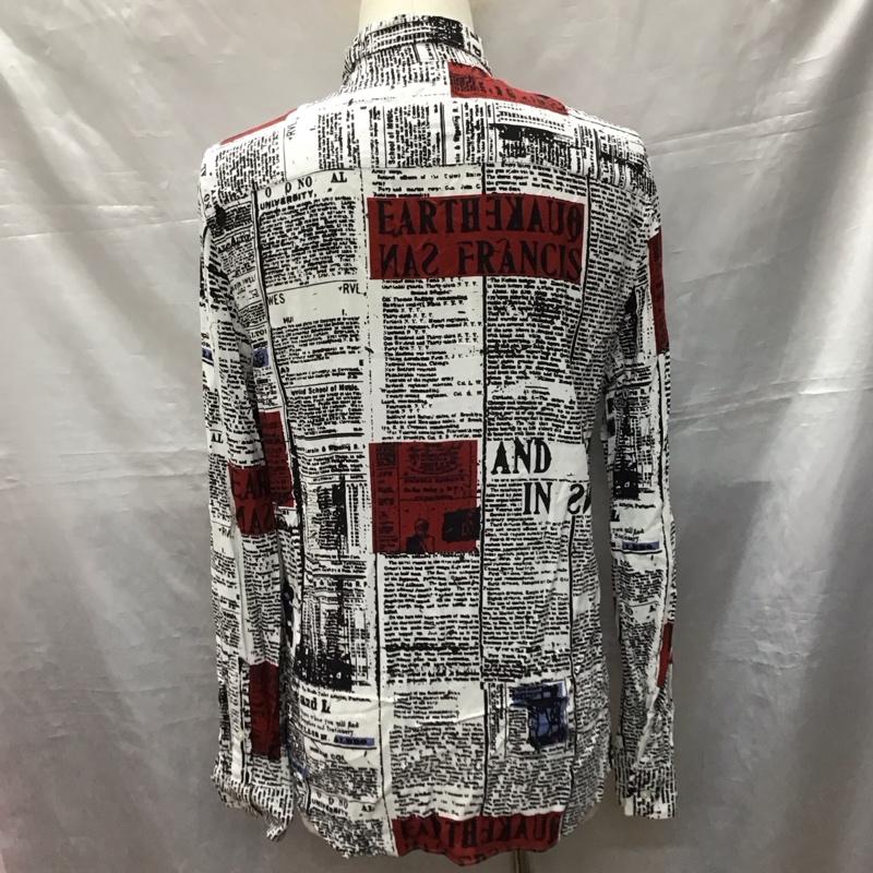 ザラ ZARA シャツ、ブラウス 長袖 4097 795 250 M 総柄 マルチカラー / マルチカラー /  メンズ USED 古着 中古 10121164