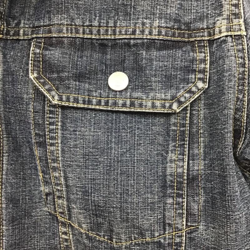 ポロジーンズ Polo Jeans Co. ジャケット、上着 ジャケット、ブレザー Gジャン デニムジャケット アウター カジュアルジャケット 160cm 無地 インディゴ / インディゴ /  ガールズ USED 古着 中古 10105633
