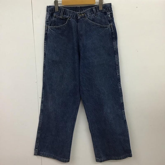 ディッキーズ Dickies パンツ デニム、ジーンズ デニムパンツ ストレートパンツ ワイドパンツ カジュアルパンツ 36 無地 インディゴ / インディゴ /  メンズ USED 古着 中古 10116525