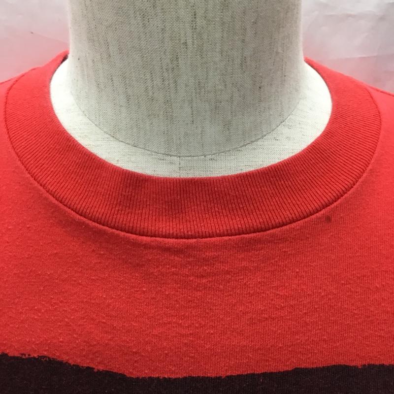 古着 USED Tシャツ 半袖 半袖カットソー プリントTシャツ クルーネックカットソー ヘルタースケルター チャールズマンソン M プリント 赤 / レッド /  メンズ USED 古着 中古 10114139