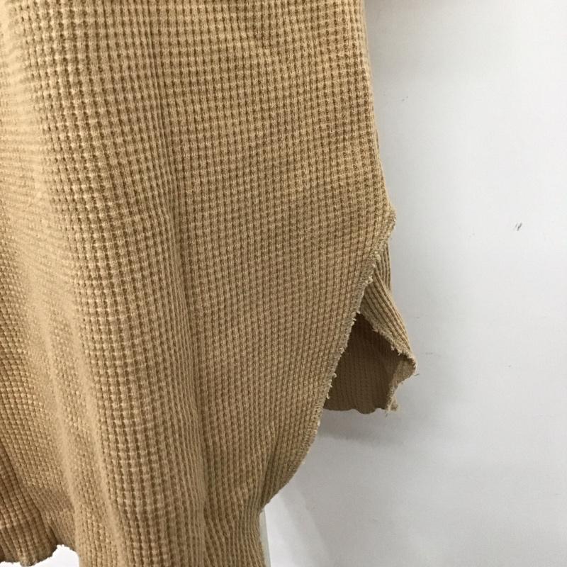 フリークスストア FREAK S STORE ワンピース ロングスカート 183-3123 ワッフル 長袖 FREE 無地 ベージュ / ベージュ /  レディース USED 古着 中古 10114981