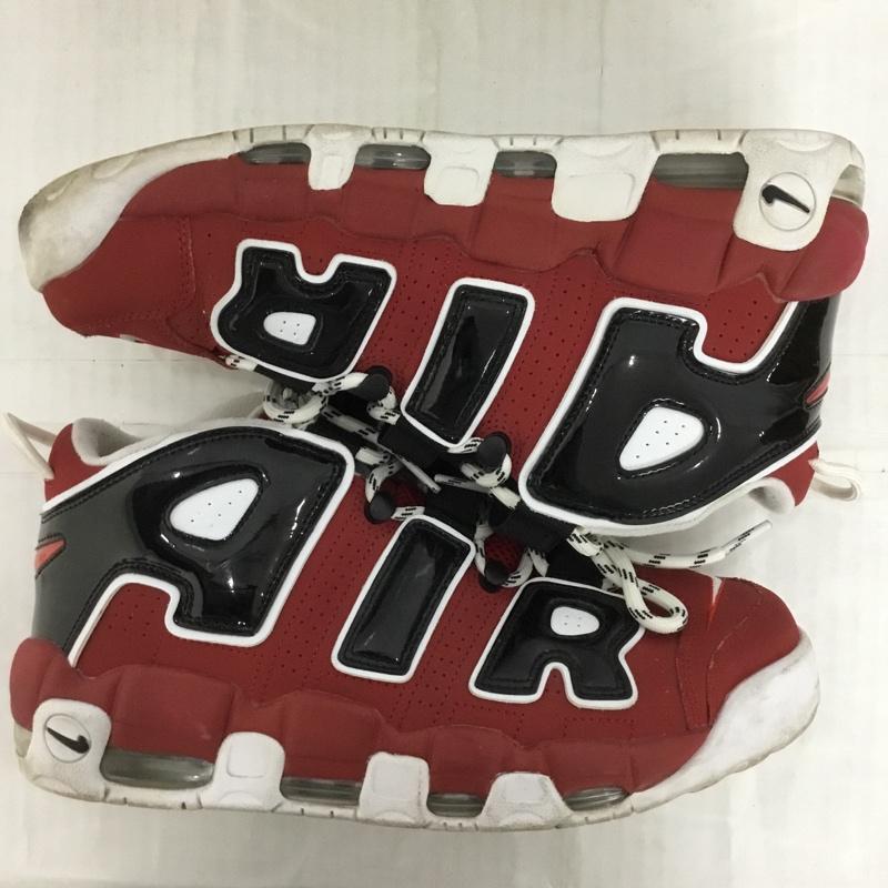 ナイキ NIKE スニーカー スニーカー 921948-600 AIR MORE UPTEMPO 96 27.5cm 27.5cm ロゴ、文字 赤 / レッド / X 白 / ホワイト / X 黒 / ブラック /  メンズ USED 古着 中古 10123650