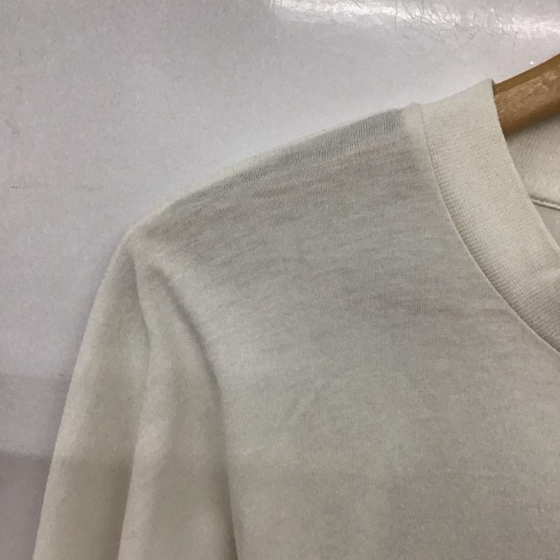 パーム・エンジェルス Palm Angels カットソー 長袖 長袖カットソー プリントカットソー クルーネック S ロゴ、文字 白 / ホワイト /  メンズ USED 古着 中古 10140563