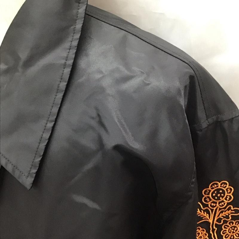 ロアーク リバイバル ROARK REVIVAL ジャケット、上着 ジャンパー、ブルゾン rjj955 ロアークリバイバルジャケット スカジャン ジップアップジャケット XL ロゴ、文字 黒 / ブラック /  メンズ USED 古着 中古 10111797
