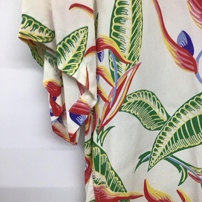 サンサーフ SUN SURF シャツ、ブラウス 半袖 半袖シャツ プリントシャツ ポケットシャツ アロハシャツ M プリント マルチカラー / マルチカラー /  メンズ USED 古着 中古 10136232