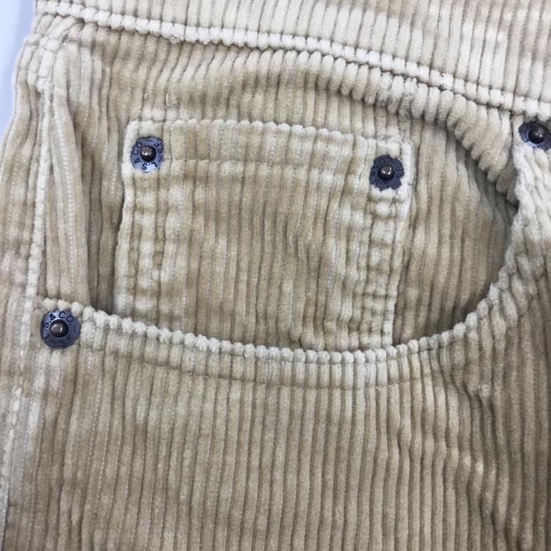 リーバイストラウスアンドコー Levi Strauss & co. パンツ デニム、ジーンズ コーデュロイパンツ ワイドパンツ ストレートパンツ 90s 日本製 太畝 33インチ 無地 ベージュ / ベージュ /  メンズ USED 古着 中古 10116230