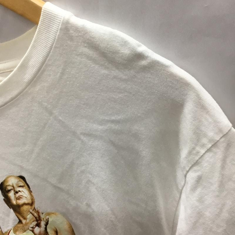 デッドライン DEADLINE Tシャツ 半袖 M プリント 白 / ホワイト /  メンズ USED 古着 中古 10109711