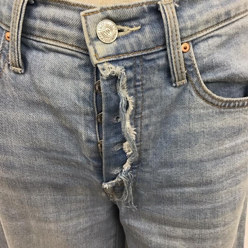 マザー mother パンツ デニム、ジーンズ デニムパンツ スリムパンツ ストレッチパンツ ジーンズ 無地 インディゴ / インディゴ /  レディース USED 古着 中古 10114905