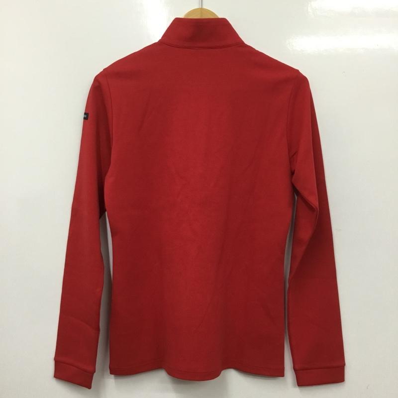 カッパ Kappa Tシャツ 長袖 KG962LS76 ハーフジップ 消臭 タグ付き L ワンポイント 赤 / レッド /  メンズ USED 古着 中古 10136499