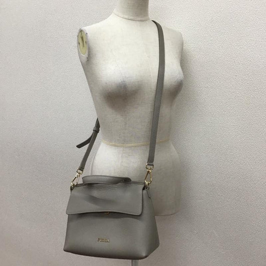フルラ FURLA ショルダーバッグ ショルダーバッグ ALD292795 ハンドバッグ 2WAY ロゴ、文字 灰 / グレー /  レディース USED 古着 中古 10115442