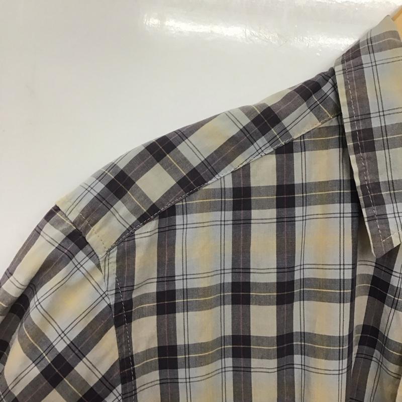 ステューシー STUSSY シャツ、ブラウス 半袖 半袖シャツ チェックシャツ カラーシャツ プルオーバー L チェック マルチカラー / マルチカラー /  メンズ USED 古着 中古 10142961