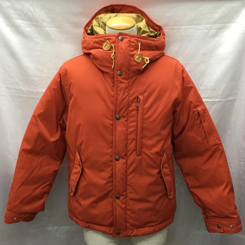 ザノースフェイス THE NORTH FACE ジャケット、上着 ジャンパー、ブルゾン nd2871n 光電子65/35MountainShortDownParka ジップアップジャケット アウター M ロゴ、文字 橙 / オレンジ /  メンズ USED 古着 中古 10121692