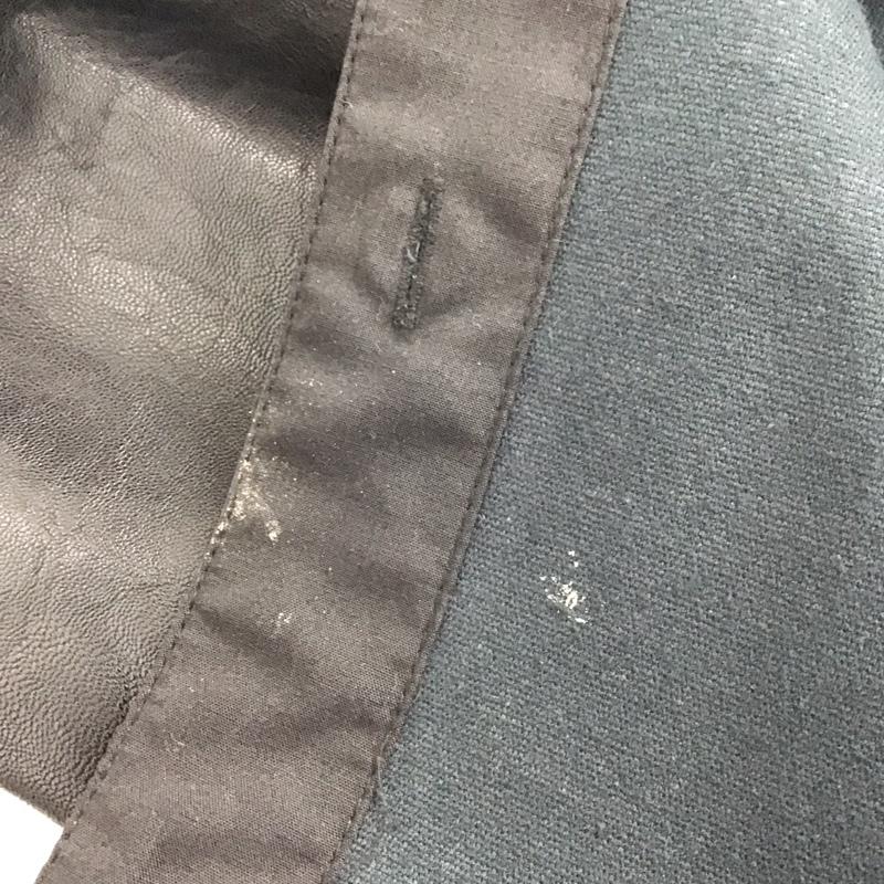 ニコアンド niko and... シャツ、ブラウス 長袖 長袖シャツ フェイクレザーシャツ FREE 無地 黒 / ブラック /  レディース USED 古着 中古 10146685