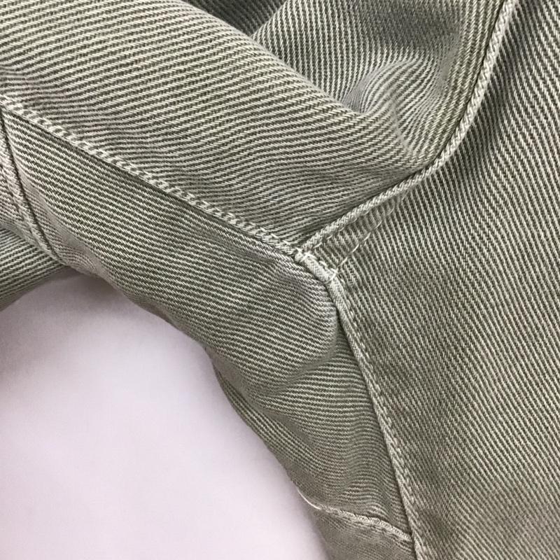 ザラ ZARA パンツ デニム、ジーンズ 5862/022/505 36 無地 カーキ / カーキ /  レディース USED 古着 中古 10131581
