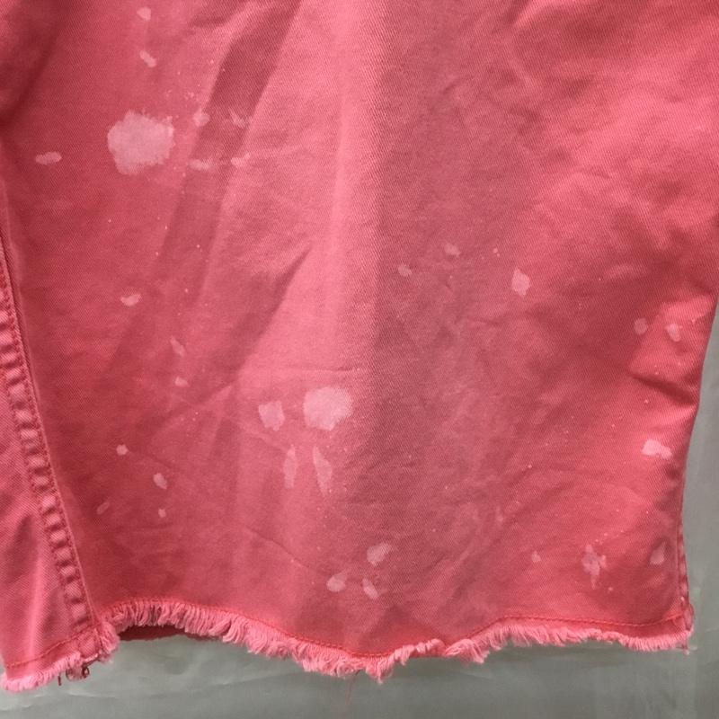 ラルフローレンラグビー RALPHLAURENRUGBY パンツ ショートパンツ ショートパンツ ハーフパンツ カジュアルパンツ 36 ダメージ加工 桃 / ピンク /  メンズ USED 古着 中古 10113276