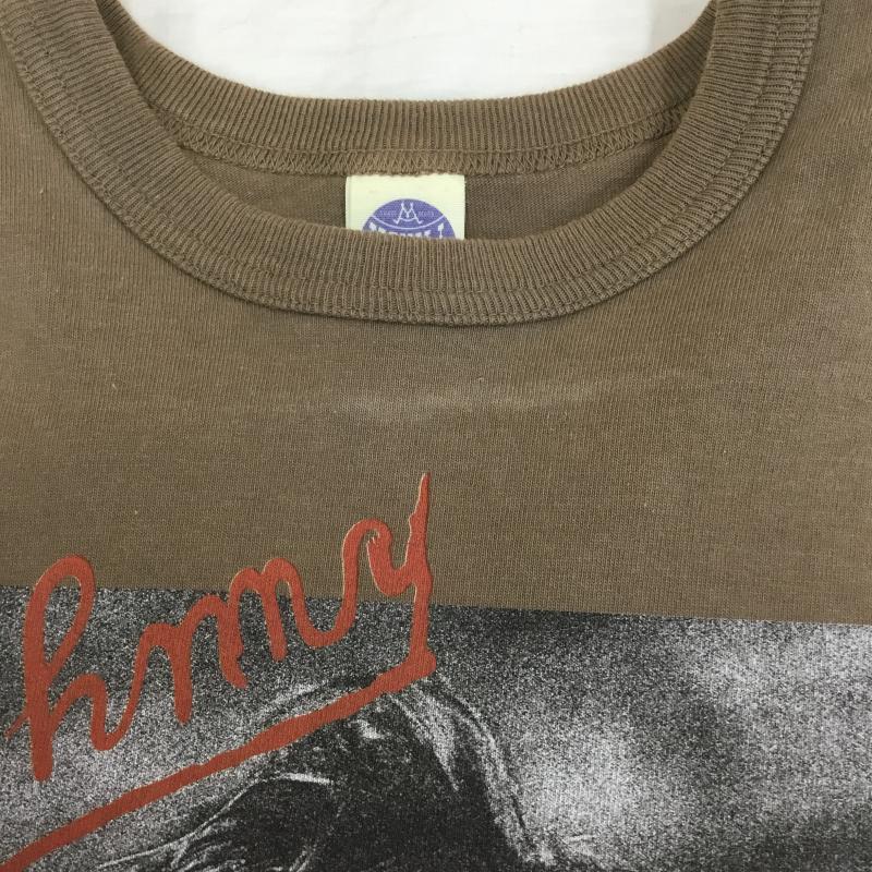 マックヒル McHILL Tシャツ 半袖 TOYS McCOY Tシャツ THE WILD ONE MARLON BRANDO AS JOHNNY TMC2115 M プリント 茶 / ブラウン /  メンズ USED 古着 中古 10129795