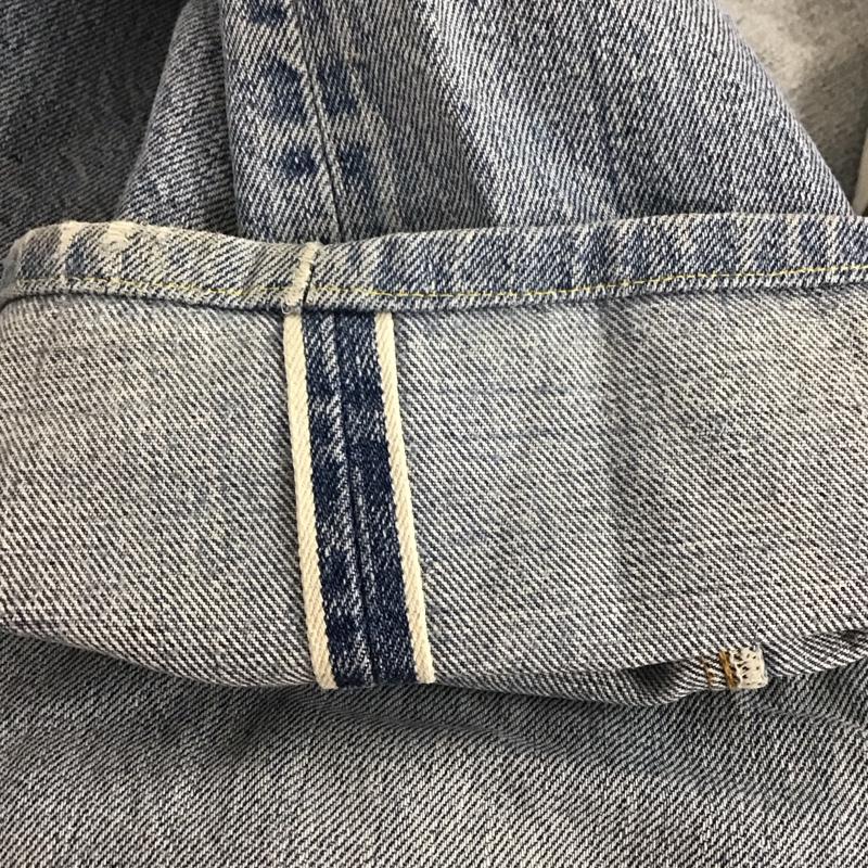リーバイス Levi s パンツ デニム、ジーンズ 501 66前期 赤耳 シングルステッチ 6番工場 デニムパンツ ヴィンテージ 無地 インディゴ / インディゴ /  メンズ USED 古着 中古 10109846