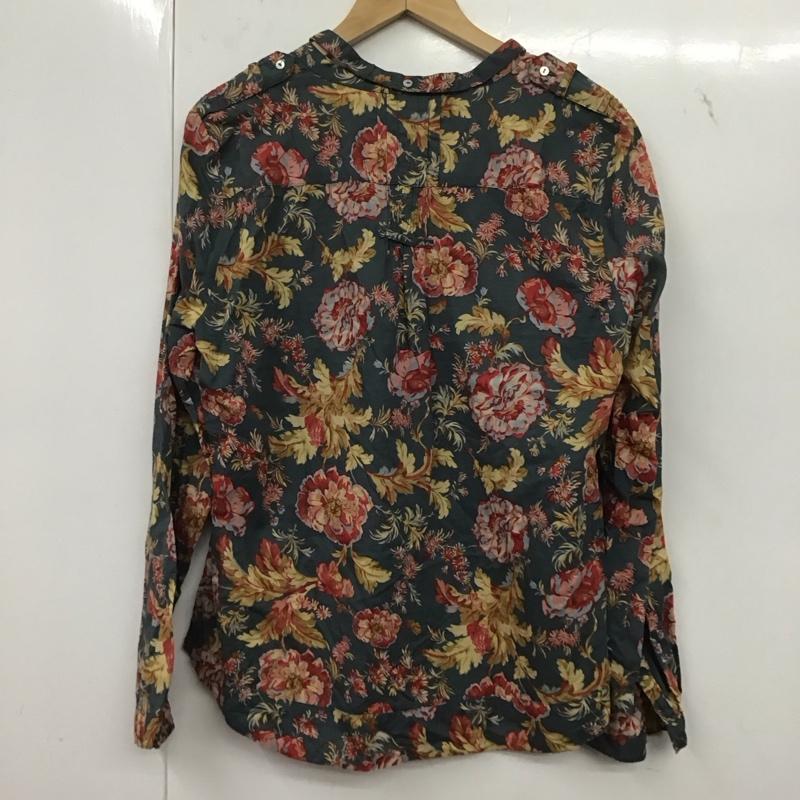 ザラ ZARA シャツ、ブラウス 長袖 L 総柄 マルチカラー / マルチカラー /  レディース USED 古着 中古 10144249