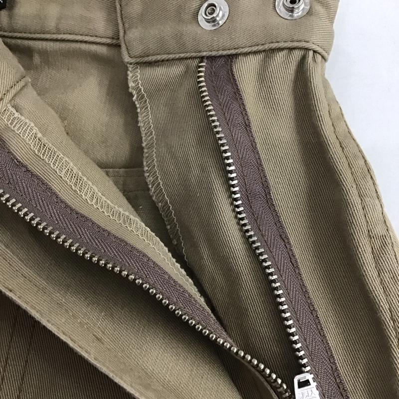 サボイクロージング SAVOYCLOTHING パンツ チノパン SVY-LPT018 コットン XS 無地 ベージュ / ベージュ /  レディース USED 古着 中古 10146937