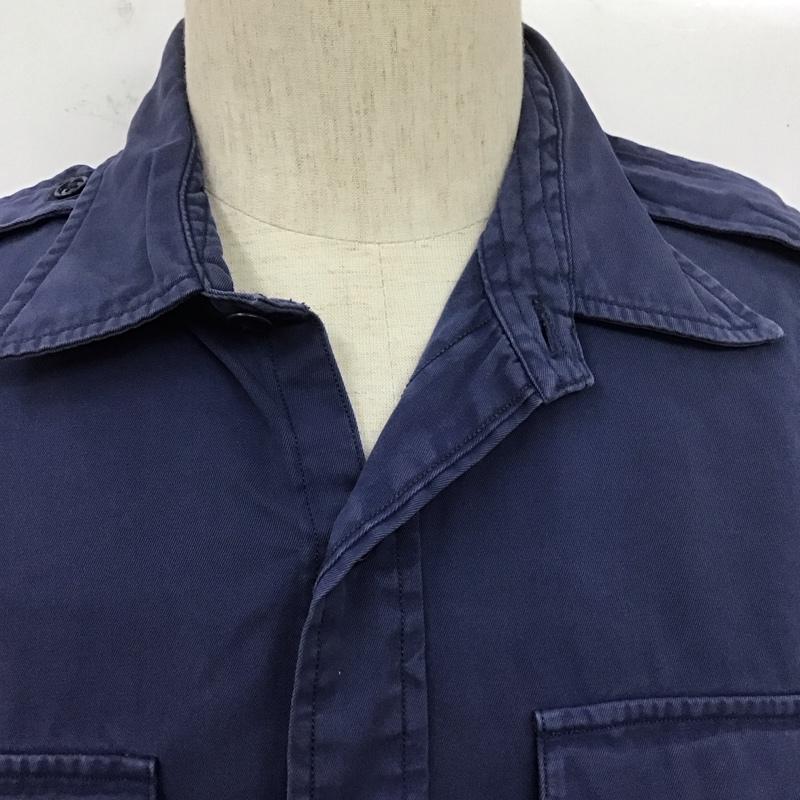 ポロラルフローレン POLO RALPH LAUREN シャツ、ブラウス 長袖 長袖シャツ 無地シャツ カラーシャツ L 無地 紺 / ネイビー /  メンズ USED 古着 中古 10127412