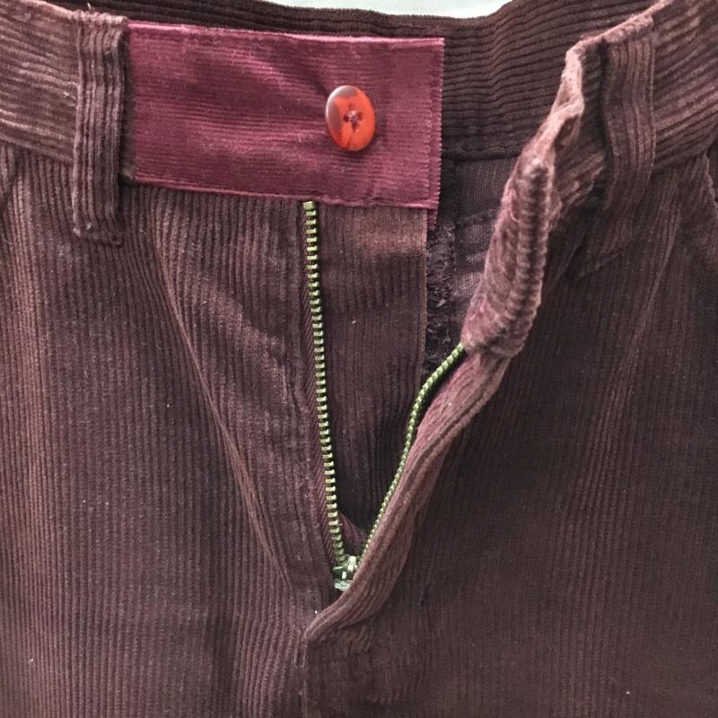 エディーバウアー Eddie Bauer スカート ロングスカート コーデュロイ バックスリット 4 無地 えんじ / ワインレッド /  レディース USED 古着 中古 10112893