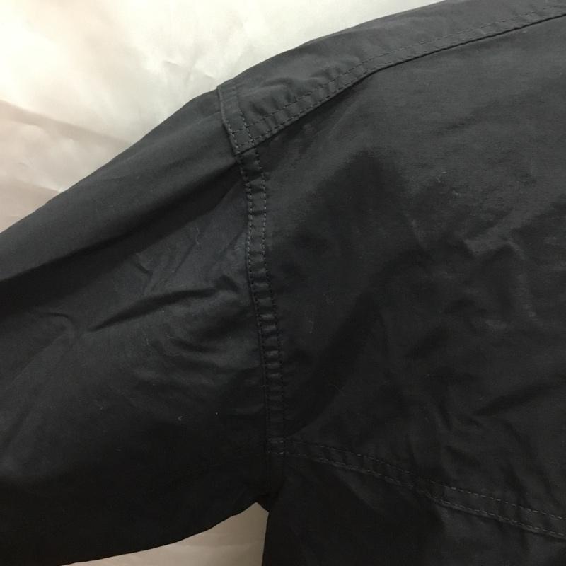 ザノースフェイス THE NORTH FACE シャツ、ブラウス 半袖 nr22331 半袖シャツ カラーシャツ カジュアルシャツ L ロゴ、文字 黒 / ブラック /  メンズ USED 古着 中古 10108991