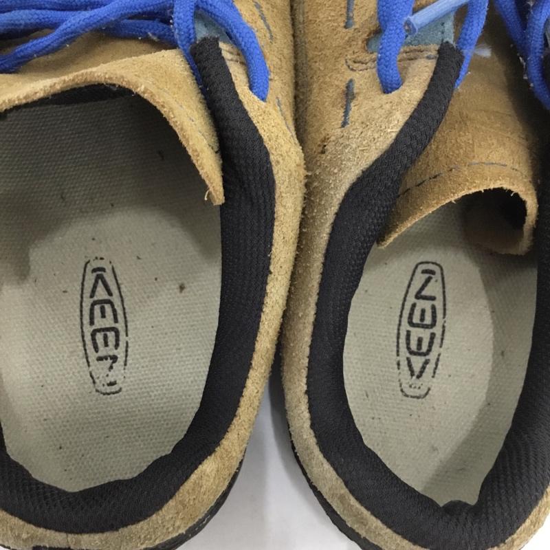 キーン KEEN アウトドアシューズ アウトドアシューズ 1274-CSOB Jasper アウトドアスニーカー 28cm 28.0cm 無地 ベージュ / ベージュ / X 青 / ブルー / X 黒 / ブラック /  メンズ USED 古着 中古 10149672