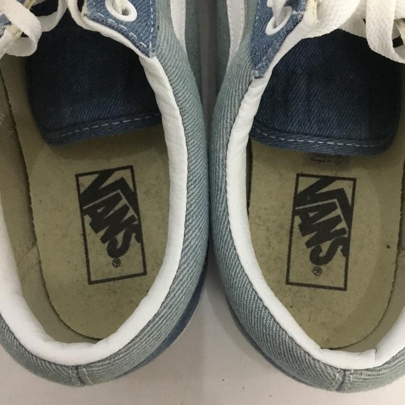 バンズ VANS スニーカー スニーカー 721454 デニム 27.5cm 27.5cm ロゴ、文字 水色 / ライトブルー /  メンズ USED 古着 中古 10128980