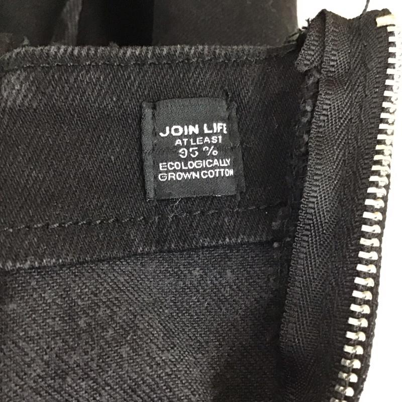 ザラ ZARA ワンピース ミニスカート 8197 082 800 キャミソール デニム ストレッチ XS 無地 黒 / ブラック /  レディース USED 古着 中古 10114998