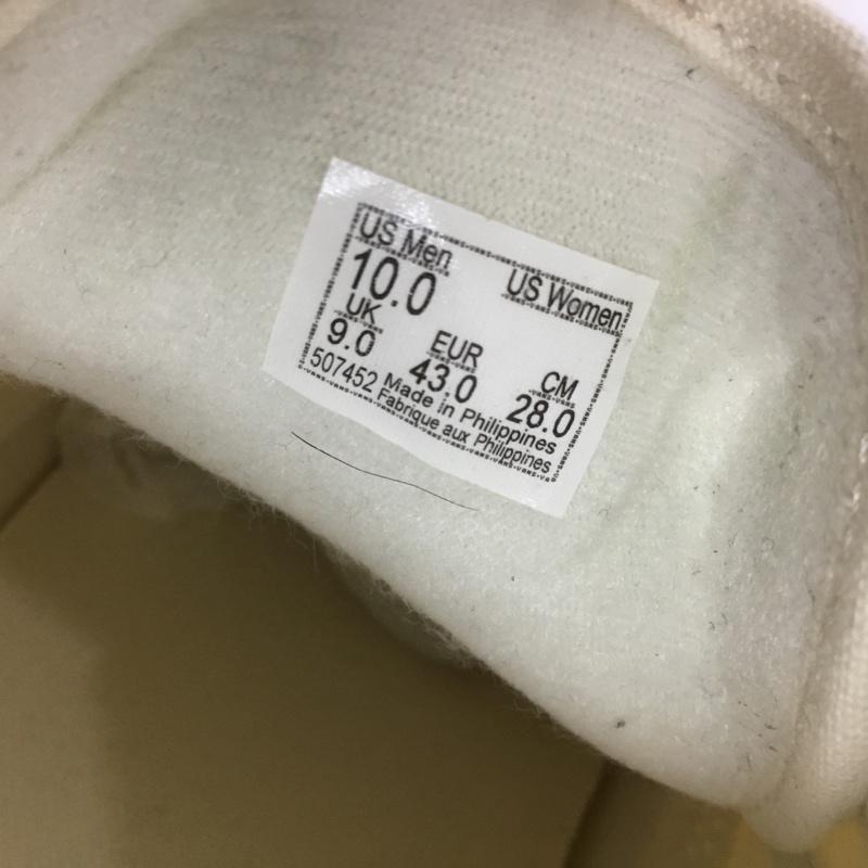 バンズ VANS スニーカー スニーカー 507452 28cm ローカット old skool 箱有 28.0cm 無地 白 / ホワイト / X オフホワイト / オフホワイト /  メンズ USED 古着 中古 10139948
