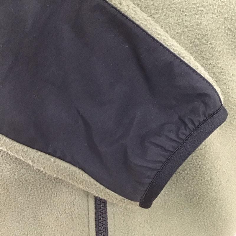 ザノースフェイス THE NORTH FACE ジャケット、上着 ジャンパー、ブルゾン na72051 デナリジャケット フリース ノーステックジップアップ アウトドア M ロゴ、文字 黒 / ブラック / X カーキ / カーキ /  メンズ USED 古着 中古 10116532