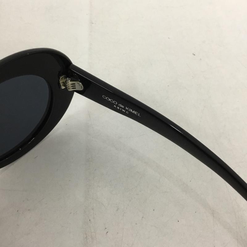 ASIWC ASIWC めがね・サングラス サングラス COCO DE KIMEL ケース付き ロゴ、文字 黒 / ブラック /  レディース USED 古着 中古 10145508