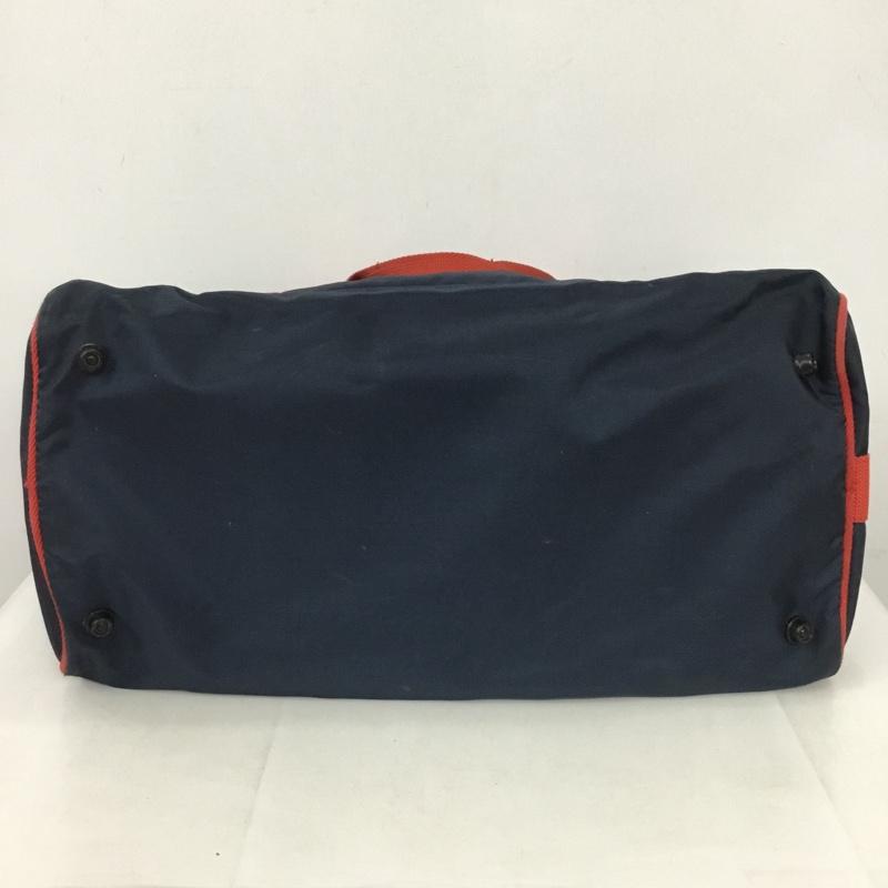 ナイキ NIKE ボストンバッグ ボストンバッグ ショルダーバッグ 2WAY ロゴ、文字 紺 / ネイビー / X 赤 / レッド /  メンズ USED 古着 中古 10150232