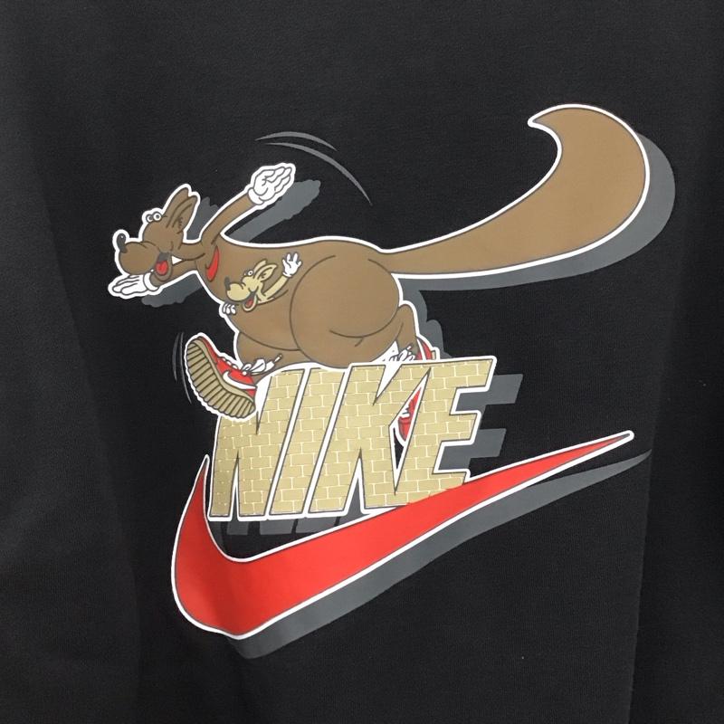 ナイキ NIKE トレーナー 長袖 ib3304-010 クラブBBネオバーシティLSクルー 長袖トレーナー L ロゴ、文字 黒 / ブラック /  メンズ USED 古着 中古 10146454