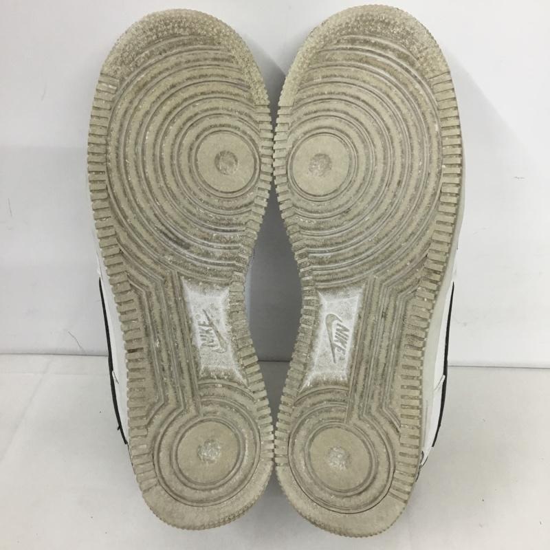 ナイキ NIKE スニーカー スニーカー AJ7747-100 AIR FORCE 1 07 LV8 UTILITY 28cm 28.0cm ワンポイント 白 / ホワイト / X 黒 / ブラック /  メンズ USED 古着 中古 10124398