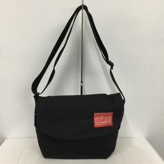 マンハッタンポーテージ Manhattan Portage メッセンジャーバッグ メッセンジャーバッグ ショルダーバッグ ロゴ、文字 黒 / ブラック /  メンズ USED 古着 中古 10144897