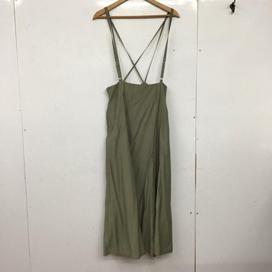 ローリーズファーム LOWRYS FARM ワンピース ロングスカート FREE 無地 カーキ / カーキ /  レディース USED 古着 中古 10149633