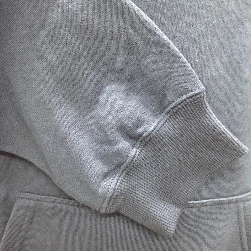 ショット schott パーカー 長袖 782-2231005 HOODEDSWEATOVALCHENILLELOGO 長袖パーカー プルオーバー L ロゴ、文字 紺 / ネイビー /  メンズ USED 古着 中古 10121801
