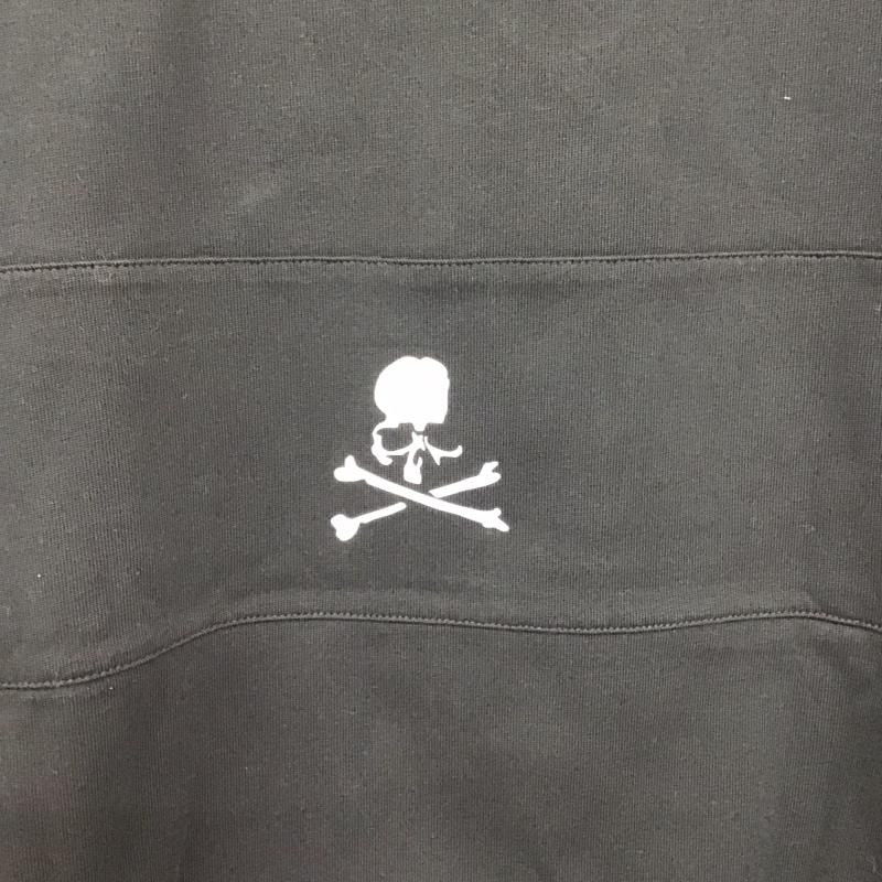 ニューエラ NEW ERA カットソー 長袖 長袖カットソー カラーシャツ プルオーバーシャツ mastermind XXL ロゴ、文字 黒 / ブラック /  メンズ USED 古着 中古 10130713