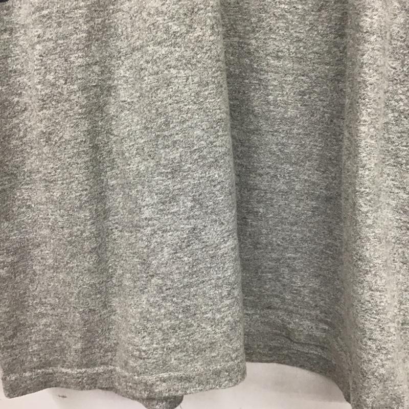 チャンピオン Campion Tシャツ 半袖 L プリント X ロゴ、文字 灰 / グレー /  メンズ USED 古着 中古 10130883