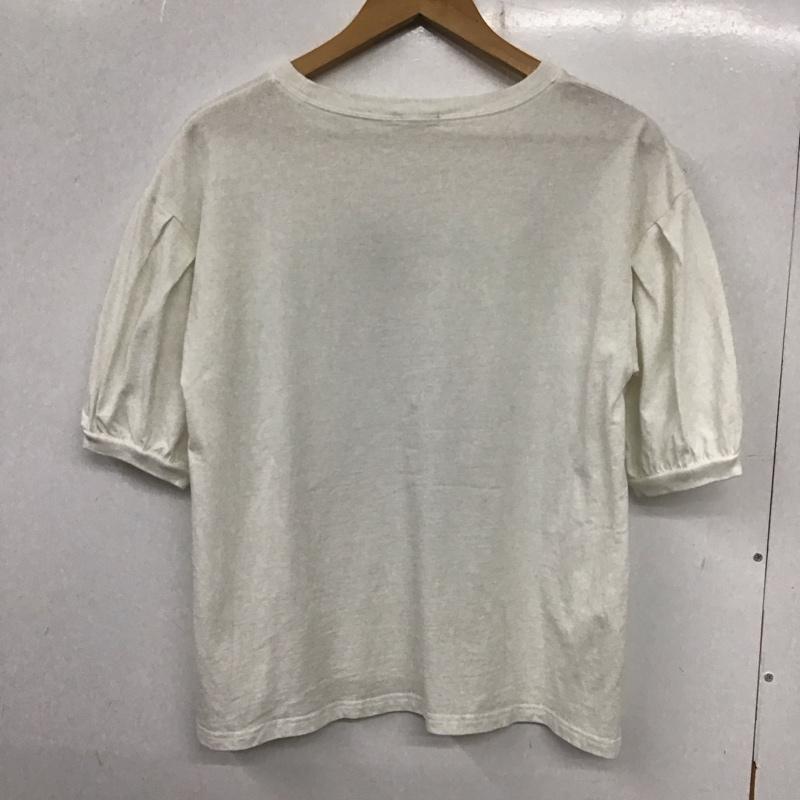 サマンサモスモス Samansa Mos2 Tシャツ 半袖 FREE ロゴ、文字 X プリント 白 / ホワイト /  レディース USED 古着 中古 10137214