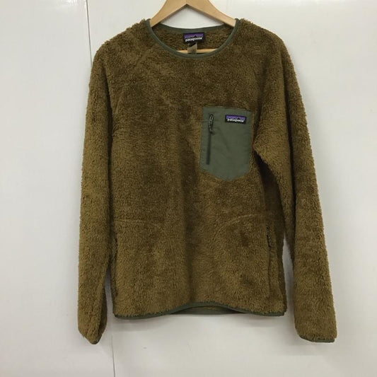 パタゴニア patagonia カットソー 長袖 25895fa19 LosGatosCrew 長袖カットソー フリーストップス S ロゴ、文字 茶 / ブラウン /  メンズ USED 古着 中古 10131461
