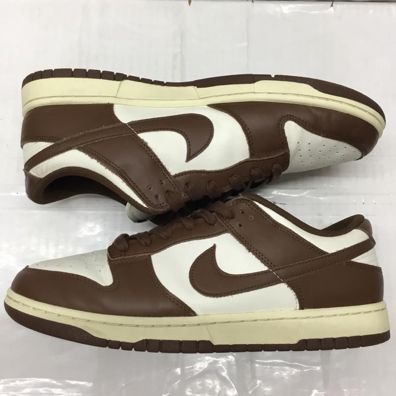 ナイキ NIKE スニーカー スニーカー DD1503-124 W DUNK LOW 29cm 箱有 29.0cm ロゴ、文字 白 / ホワイト / X 茶 / ブラウン /  メンズ USED 古着 中古 10109202